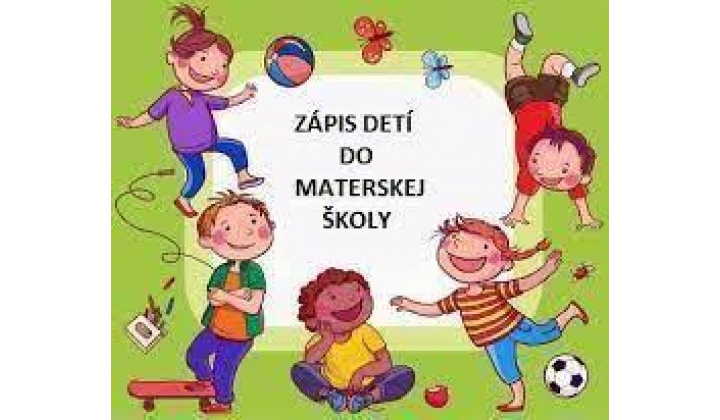 Zápis detí do MŠ